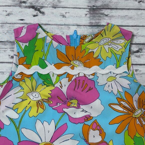 Lilly Pulitzer Little Lilly Classic Shift Dress Paint by Numbers - Picture 5 of 11